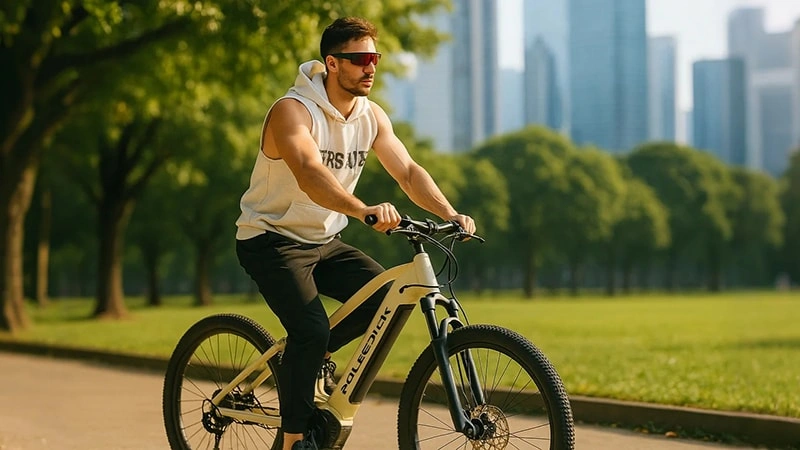 mid motor ebike, mid drive electric bike, POLEEJIEK ebike, bafang ebike, electric mountain bike, OEM ebike supplier, B2B electric bike